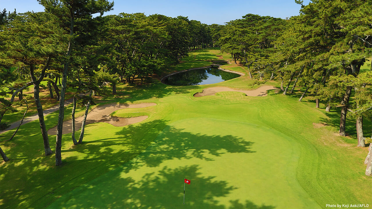Hole No.4 大洗ゴルフ倶楽部