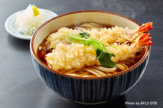 天ぷらうどん