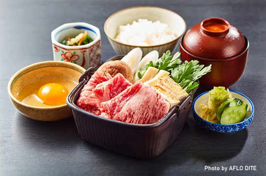 和牛すき焼き御飯